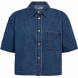 IVY - Malika Uta Oversize Shirt - Mid Blue