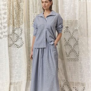 Love & Divine - Love1523 Shirt - Blue Check